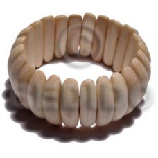 Elastic ambabawod wood bangle