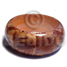 Laminated banana bark wooden bangle