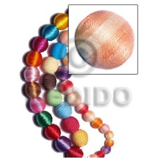 10mm natural white round wood